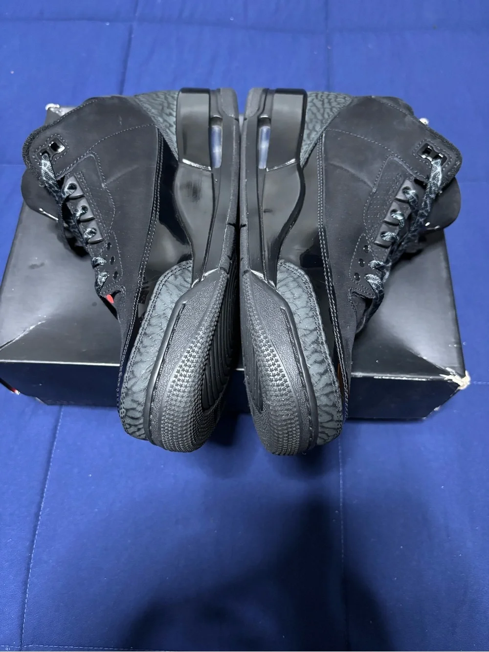 Jordan 3 Retro Black Cat 2025 Size 9
